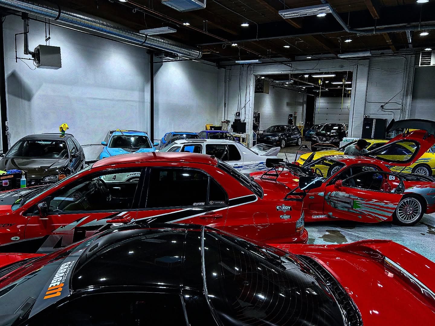 Inside The Local Detailers' 46 Ave SE studio bay